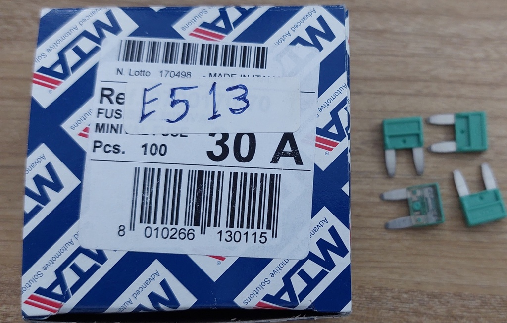 Fuse Micro 30 Amp [MTA] (Made in Italy) 