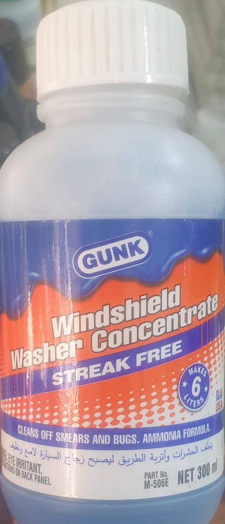 [O756] Windshield Washer Concentrate 300ML [GUNK](MADE IN A.R.E) (M-506E)