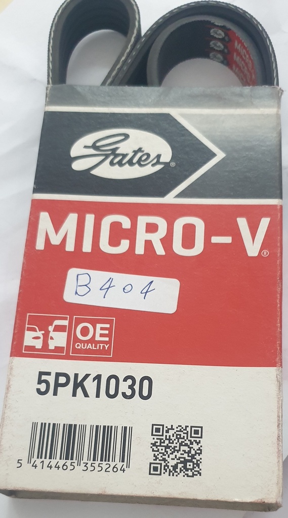 Belt 5PK1030 Opel Astra G [GATES] (Made in Europe) //