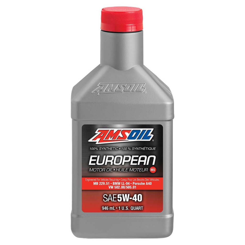 [O763] Oil Engine 5W-40 1 liter [Amsoil](made in USA)(European)