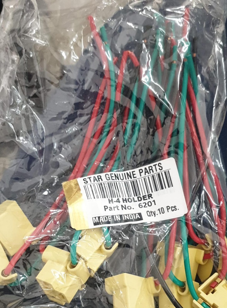 [E520] Connector for H4 Lamp [Star Genuine parts](made in India)(6201)