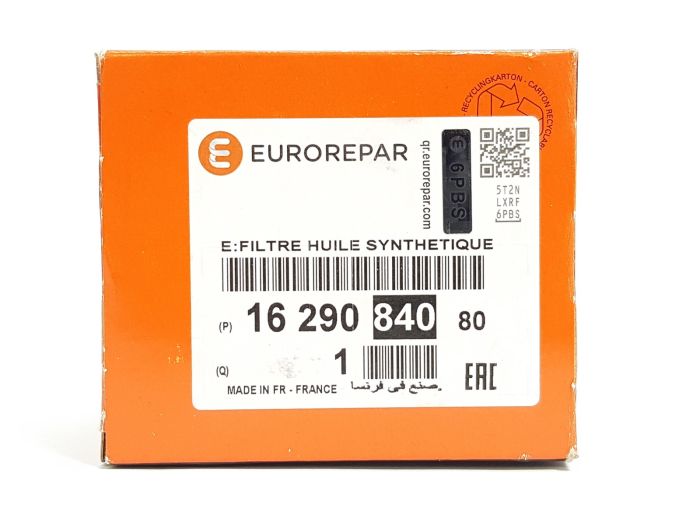 فلتر زيت بيجو(يوروبار)(صنع فى فرنسا) 301/ 508/3008/5008/206 [ (1629084080