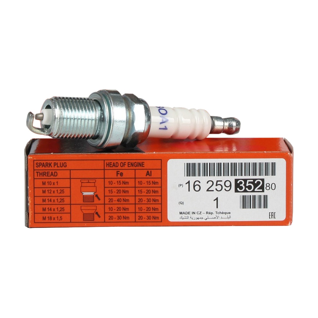 [SP222] Spark Plug for Peugeot 307/406/405/207 [EUROREPAR](1625935280)(Made in CZ)