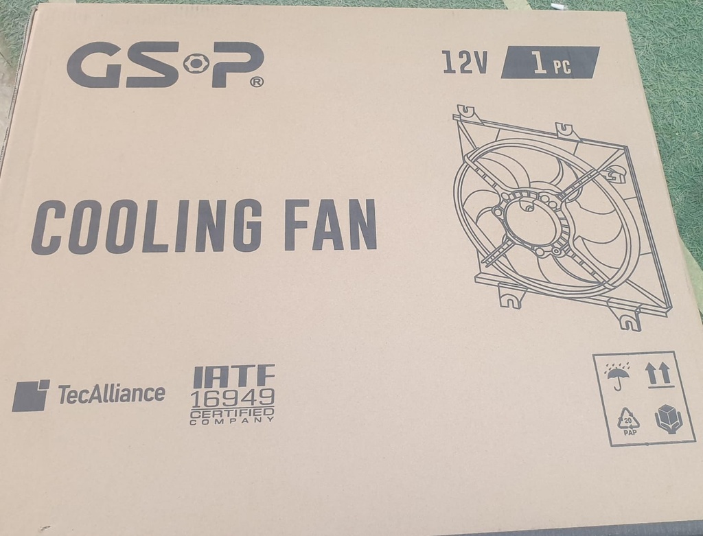 Fan for Radiator Renault Fluence [GSP](made in China)(151072)