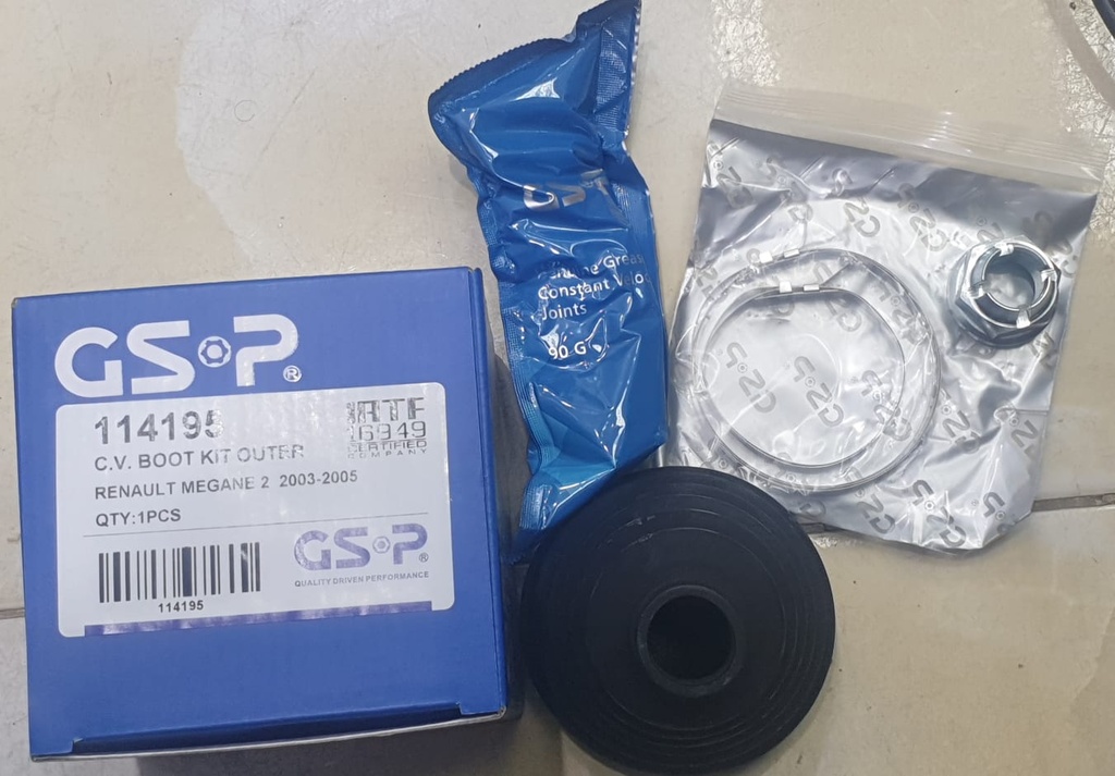 CV Joint Outer Renault Megane 2  [GSP](MADE IN CHINA)(114195)كاوتش كوبلن خارجي بالشحم و القفيز