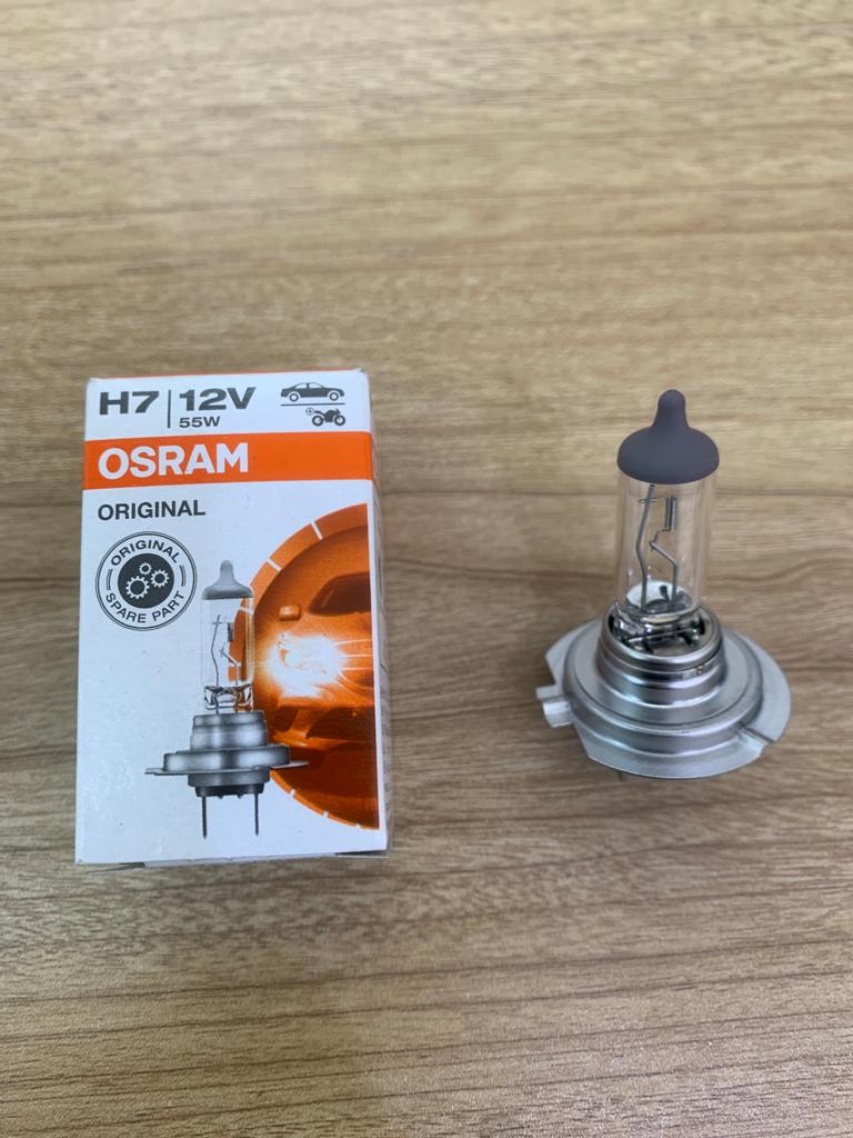 Lamp Halogen H7 12V 55W (Osram) (Made in Germany) (64210)
