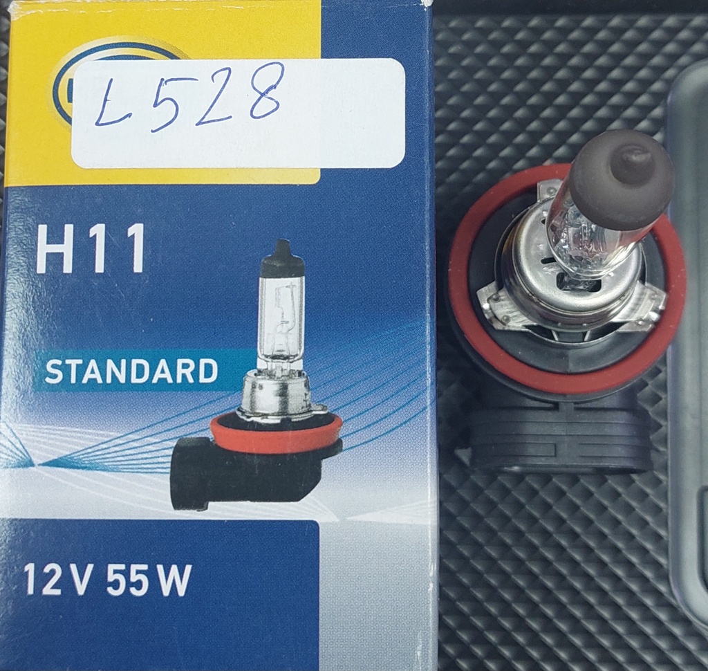 Lamp H11 12 Volt 55 Watt [Hella](made in Korea)(8GH178555111)