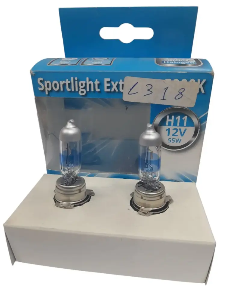 [L318] Lamp Halogen Kit Sportlight Extreme H11 12V 55W + 40% 5000K [Tungsram] (Made in Hungary) (53110SUP B2) 