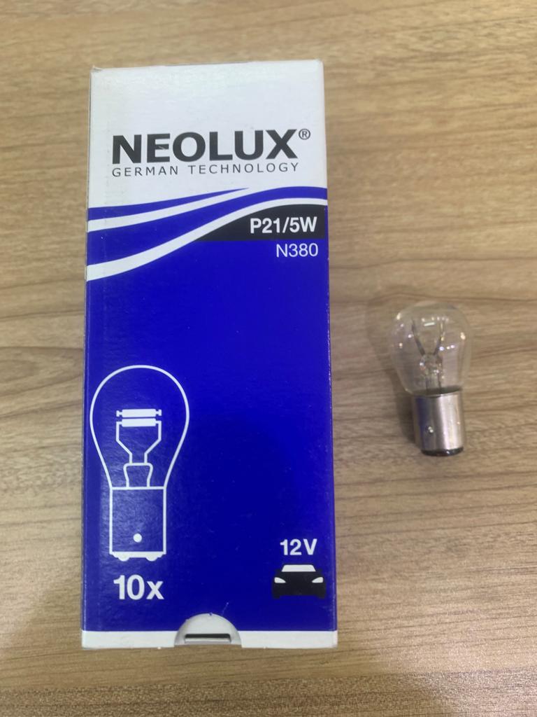 Lamp 2 Pole P21/5W 12V 21/5W [Neolux by Osram] (Made in Slovakia) (N380) 