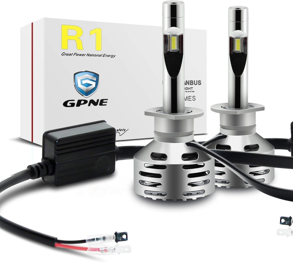 [L369] طقم مصباح LED H1 [GPNE] (صنع في الصين) //