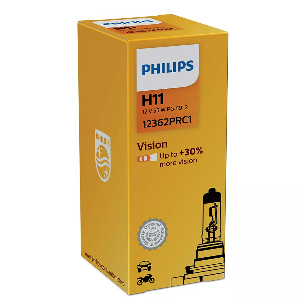 [L083] Lamp Halogen H11 12V 55W [Philips] (Made in Germany) (12362PRC1)