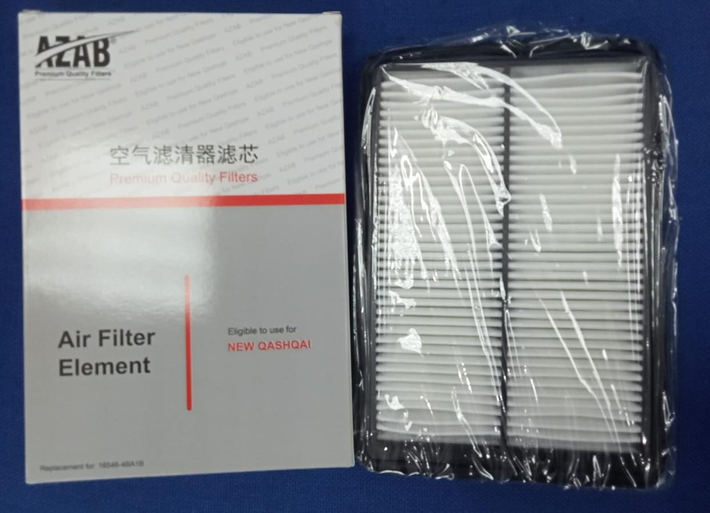 Air Filter Nissan Qashqai 2020/Renault kadjar [Azab](made in China)(16546-4BA1B)