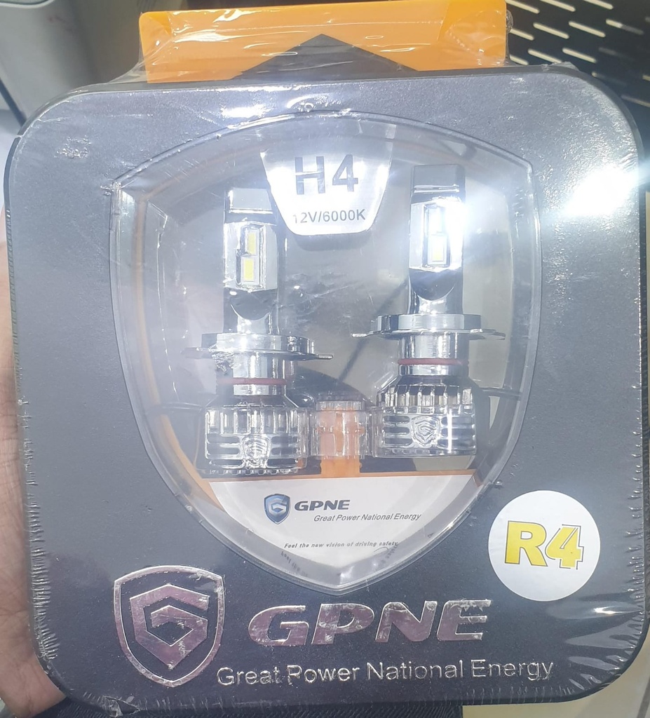 Lamp Led Kit H4 R4 12V/6000K [GPNE] (Made in China)