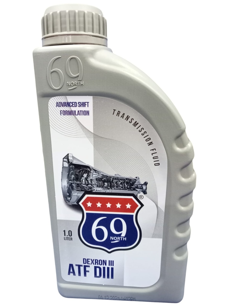 [O788]  ATF DEX III 1L نورث 69 زيت فتيس  (التصنيع في امريكا ,تمت التعبة في مصر )