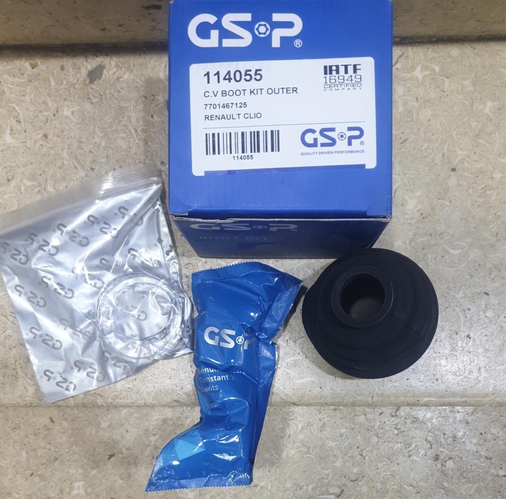 [CV100] CV Joint Outer Renault Clio 1200 With Bering[GSP](Made in CHINA) (114055)