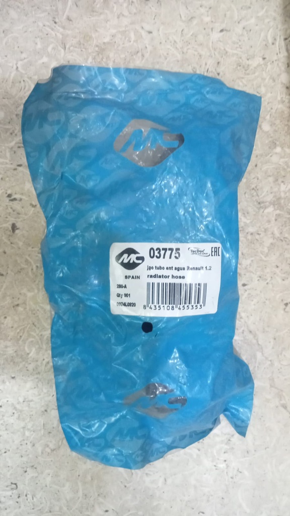 Thermostat Elbow Renault Clio 1200 [Metalcaucho] (Made in Spain) (MET-03775)