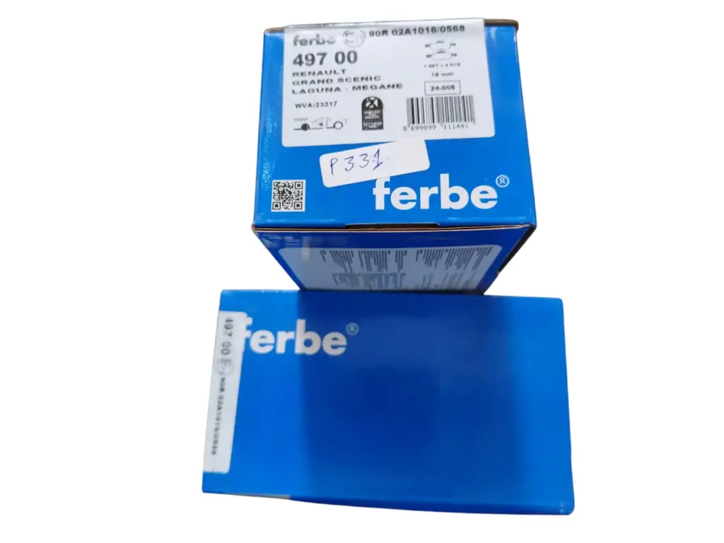 Brake pad front Renault megane 3/Fluence [Ferbe](made in Turkey)(R49700)