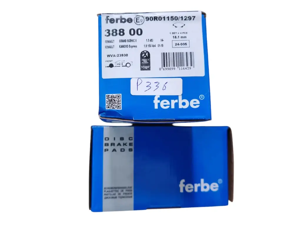 Brake pad front Renault Megane II 2008 [Ferbe](made in Turkey)(R38800)