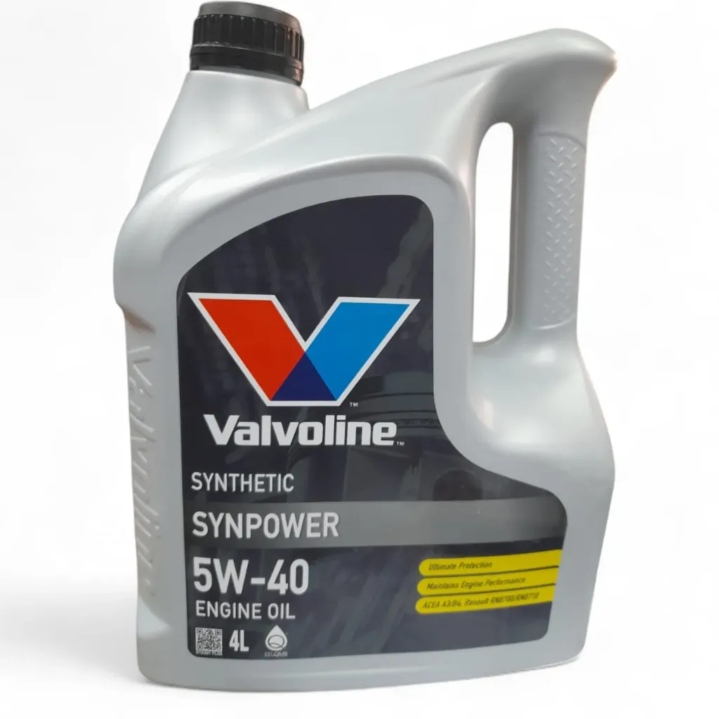 [O104] Valvoline SYNPOWER SAE 5W-40  API SN 4 l (made in Holland)