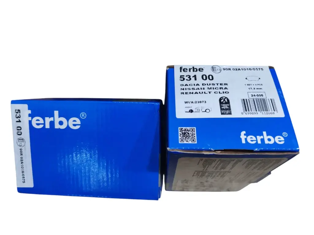 Brake Pad Front Nissan Sunny N17 [Ferbe](made in Turkey)(R53100)