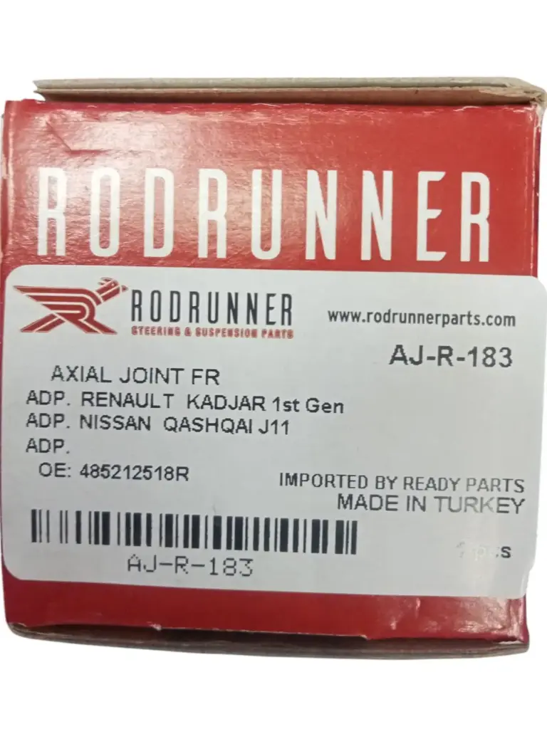 Tie Rod Inner L/R Renault Kadjar / Nissan Qashqai J11 [Rod RUNNER] (AJ-R-183) (Made in Turkey)