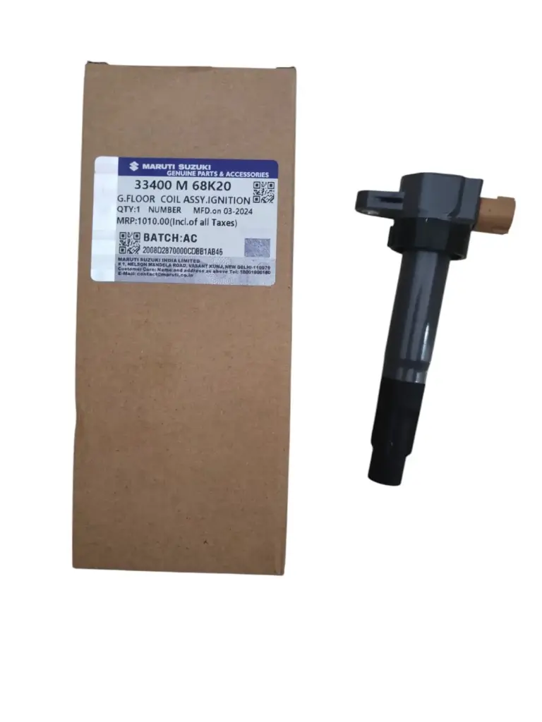 Ignition Coil Suzuki Siaz + Vitara + Grand Vitara / Toyota Belta [Genuine Parts] (Made in India) (33400-M68K20) 