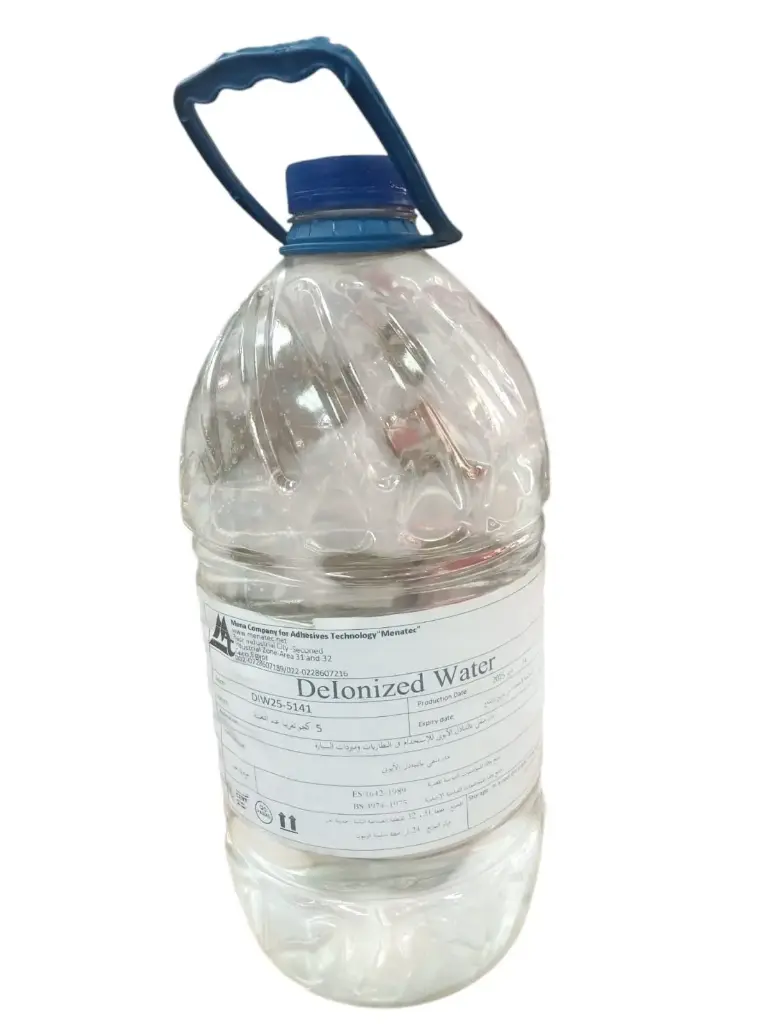 [O800] Distilled Water 5 liters [Mina Tech](made in Egypt)