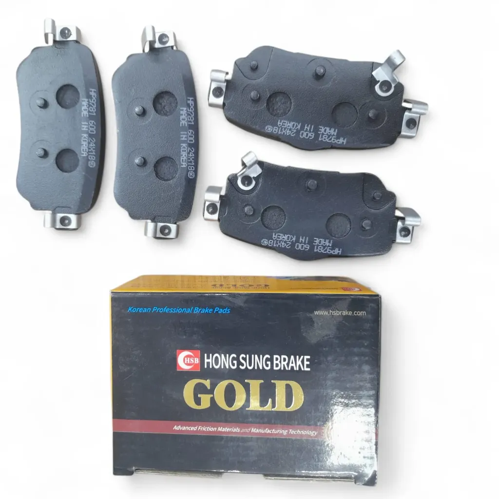 [P348] Brake Pad Rear Renault Kadjar / Nissan new Qashqai J11 [Gold](made in Korea)(HP9781)