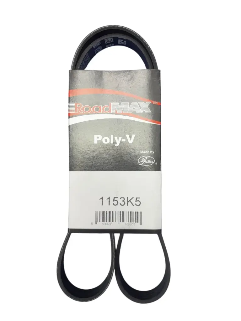 Belt for Fiat Tipo 1.4 5pk1153 [Roadmax by Gates](made in EU)(1153K6)