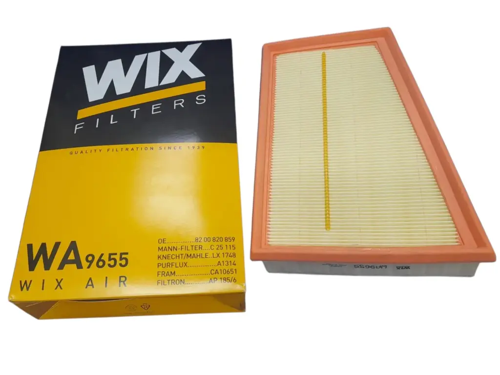 [F845] Air Filter Renault Fluence/Megane 3 [Wix](made in Poland)(WA9655)