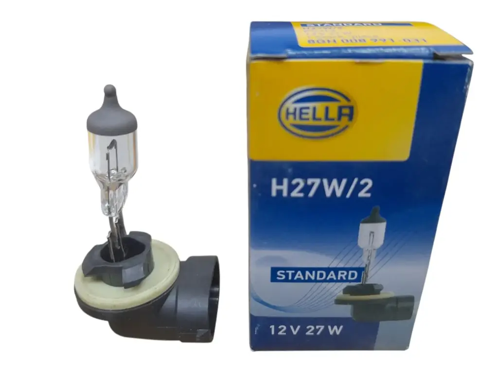 Lamp H27/2 881 12 Volt 27 Watt [Hella](made in Korea)(8GH008991031)