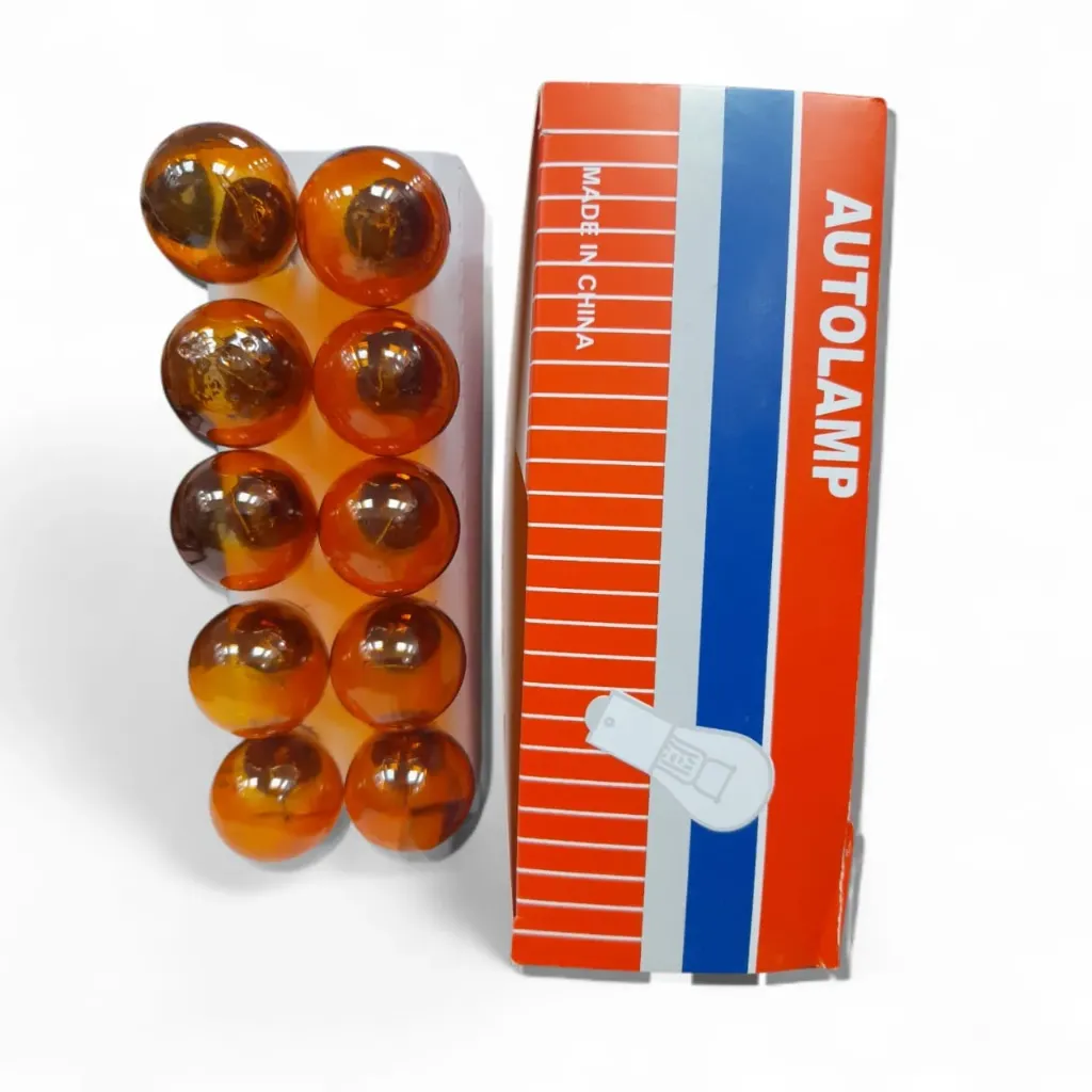 Lamp Py21W 12 Volt Straight Pins [Autolamp](made in China)