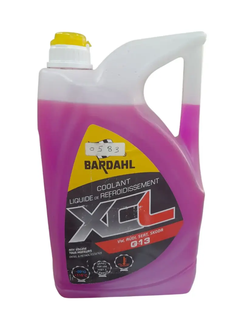 Bardahl XCL G13 30C 5 Liter (مياه رادياتير حمراء) (صنع في الاتحاد الأوروبي) // XCL G13 30C 5 Liter