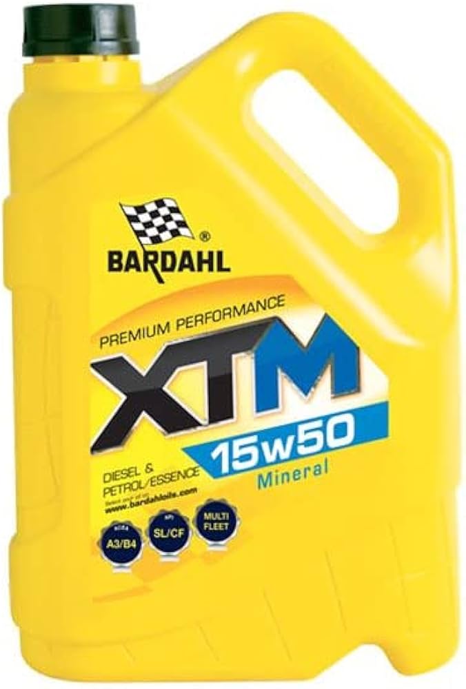 Bardahl XTM 15W-50 4 liters (Made in EU) //