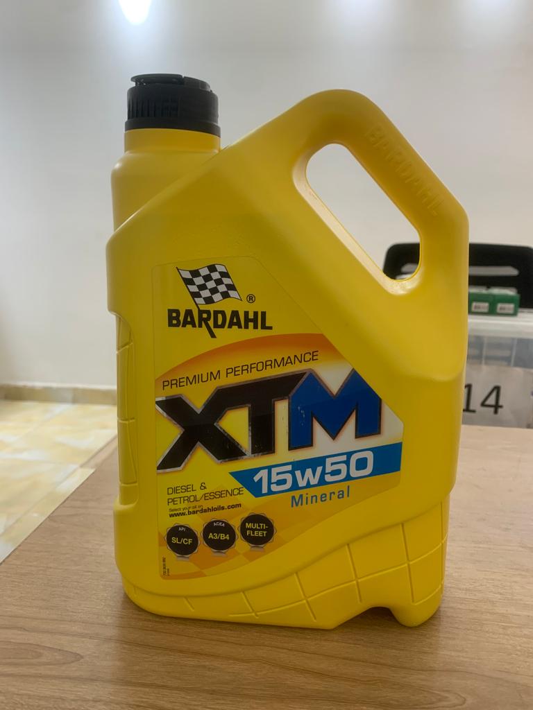 [O556] Bardahl XTM 15W-50 5 lt (Made in EU) //