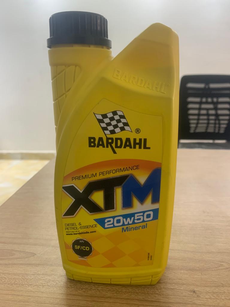 [O581] زيت باردال XTM 20W-50 سعة 1 لتر (صنع في الاتحاد الأوروبي) //