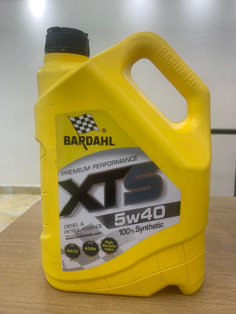 [O558] Bardahl XTS 5W-40 5 liters (Made in EU) //(101093)