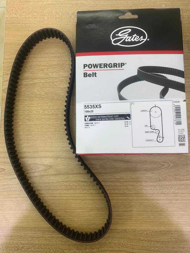 Timing Belt 109 Teeth Mitsubishi Lancer Puma [Gates] (Red 60000Km) (Made in UK) (5535XS)