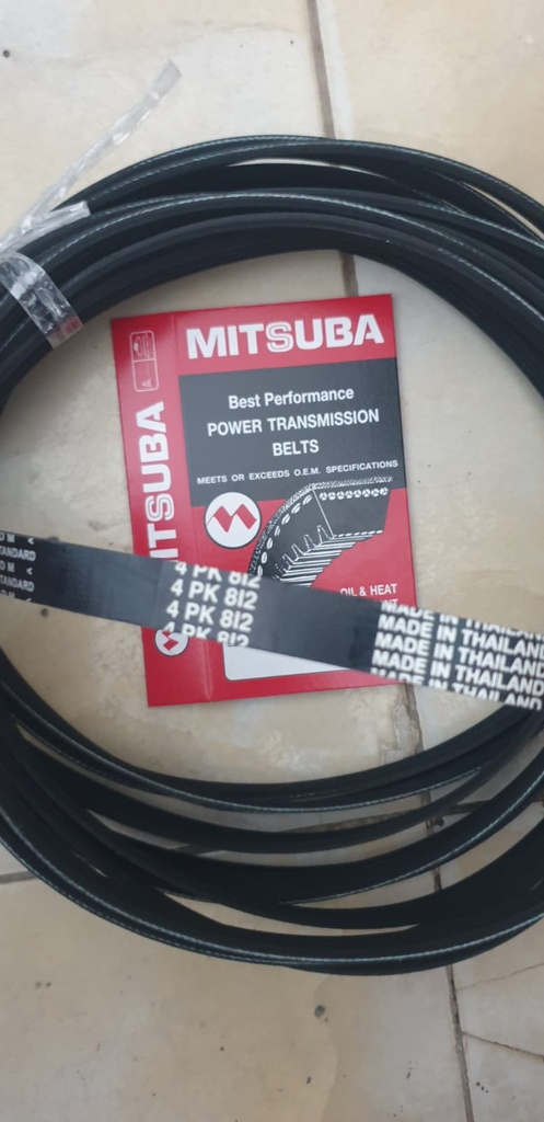 Belt 4PK812 / 9.5X812 [Mitsuba] (Made in Thailand) //