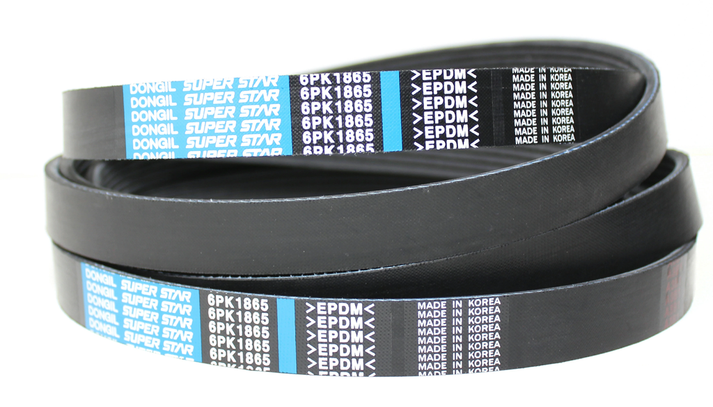[B175] Belt 6PK1865 [Dongil Super Star] (MADE IN KOREA)