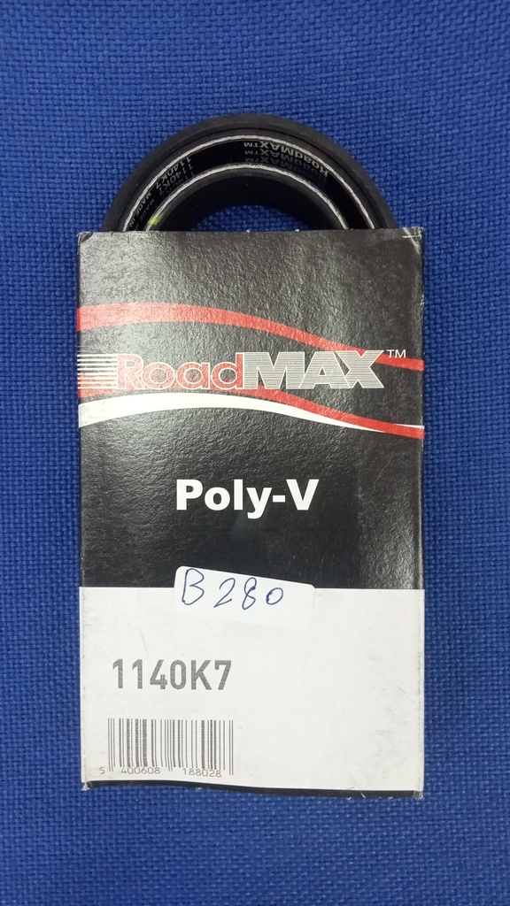 [B280] Belt 7PK1140 Nissan Sunny N17 2013 - 2019 [RoadMax by Gates] (Made in Poland) //