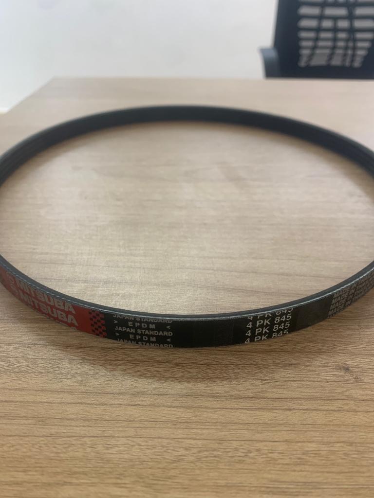 [B063] Belt 4PK845 Alternator Hyundai Verna [Mitsuba] (Made in Thailand) 