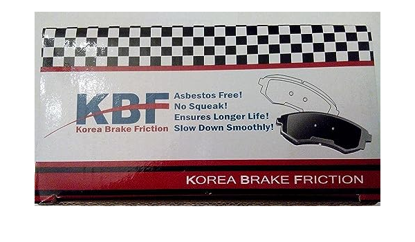 Brake Pads Set Front Daewoo Lanos [KBF] (Made in Korea) 