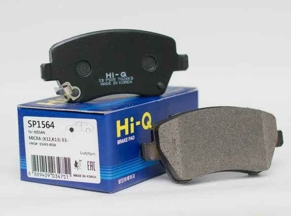 [P017] Brake Pads Set Front Nissan Sunny N17 / Renault Duster [Hi Q] (Made in Korea) (SP1564)