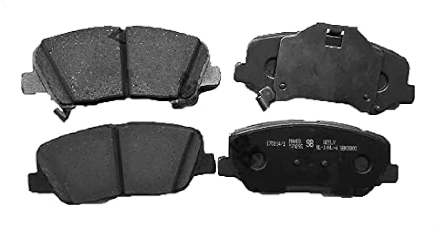 Brake Pads Set Front Geely Emgrand Old [LUXSY] (Made in Korea) (DPM-02 DPG-009) 