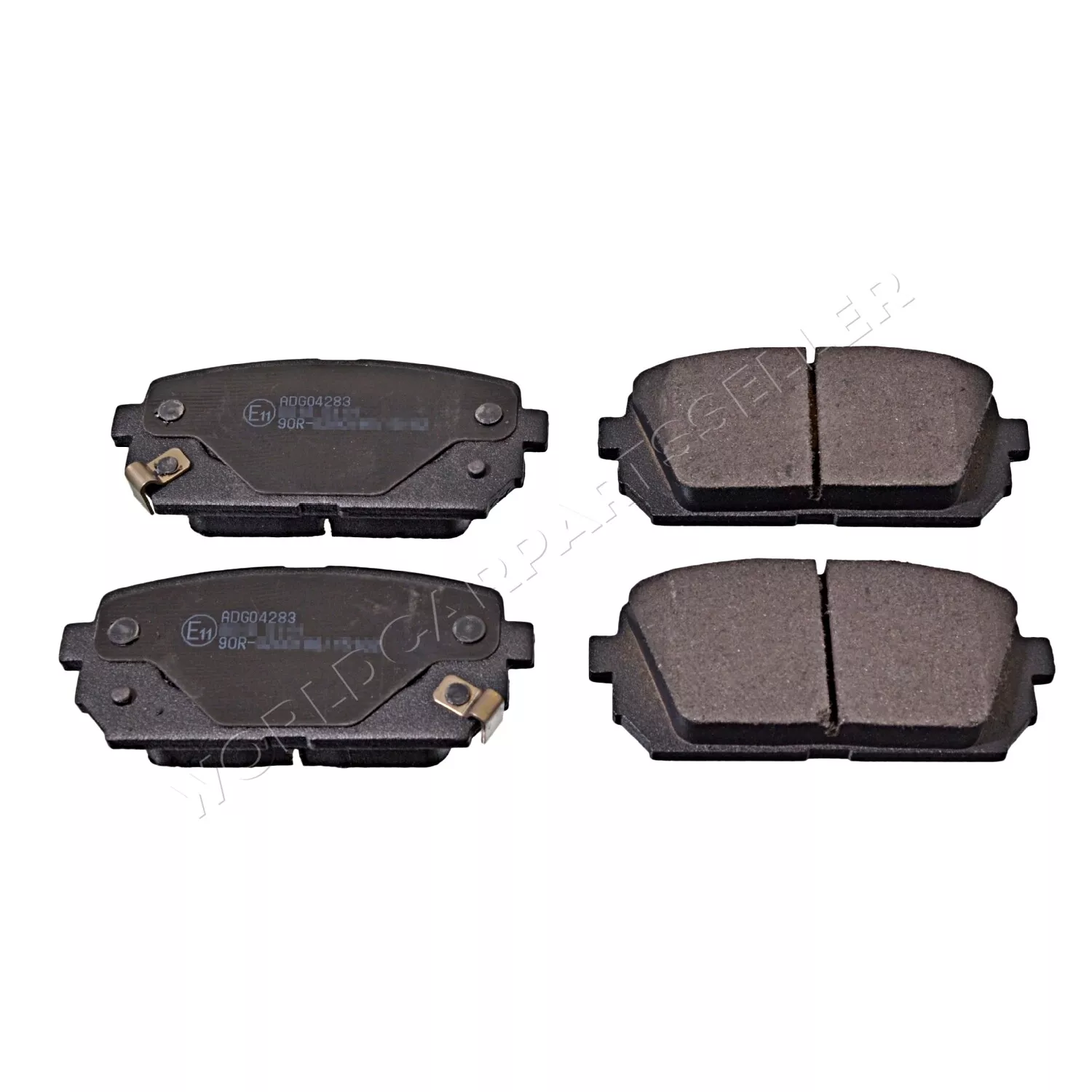 [P007] Brake Pads Set Rear Kia Carens [D-NAO] (Made in Korea)