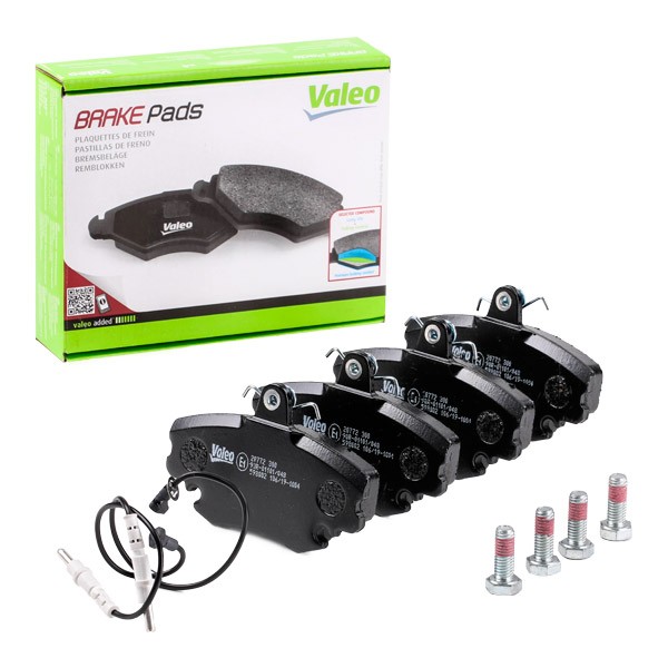 [P038] Brake Pads Set Front Renault Clio with spring [Valeo] (598002)
