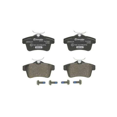 Brake Pads Set Rear Peugeot 3008 / 5008 [Bosch] (0986TB3101)
