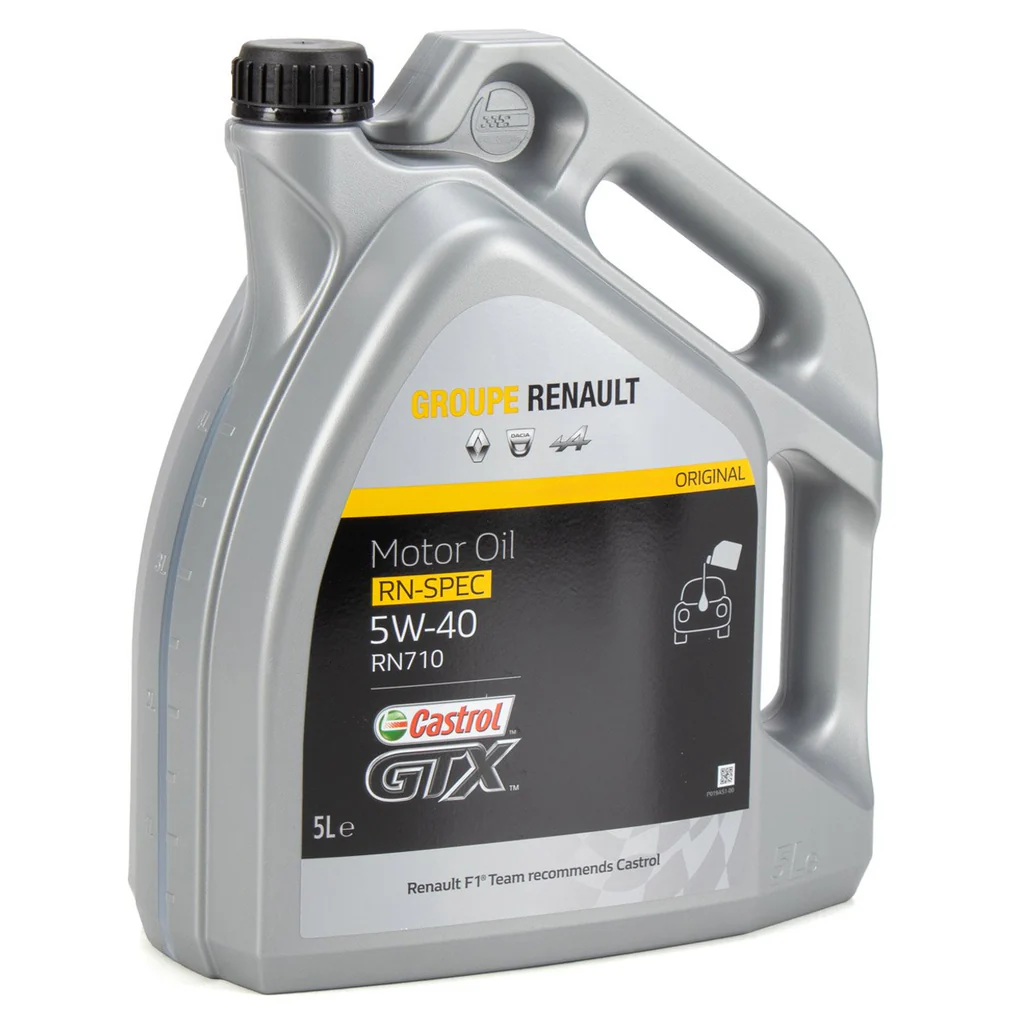 [O493] Engine Oil 5W40 5 lt Renault Version [Castrol]