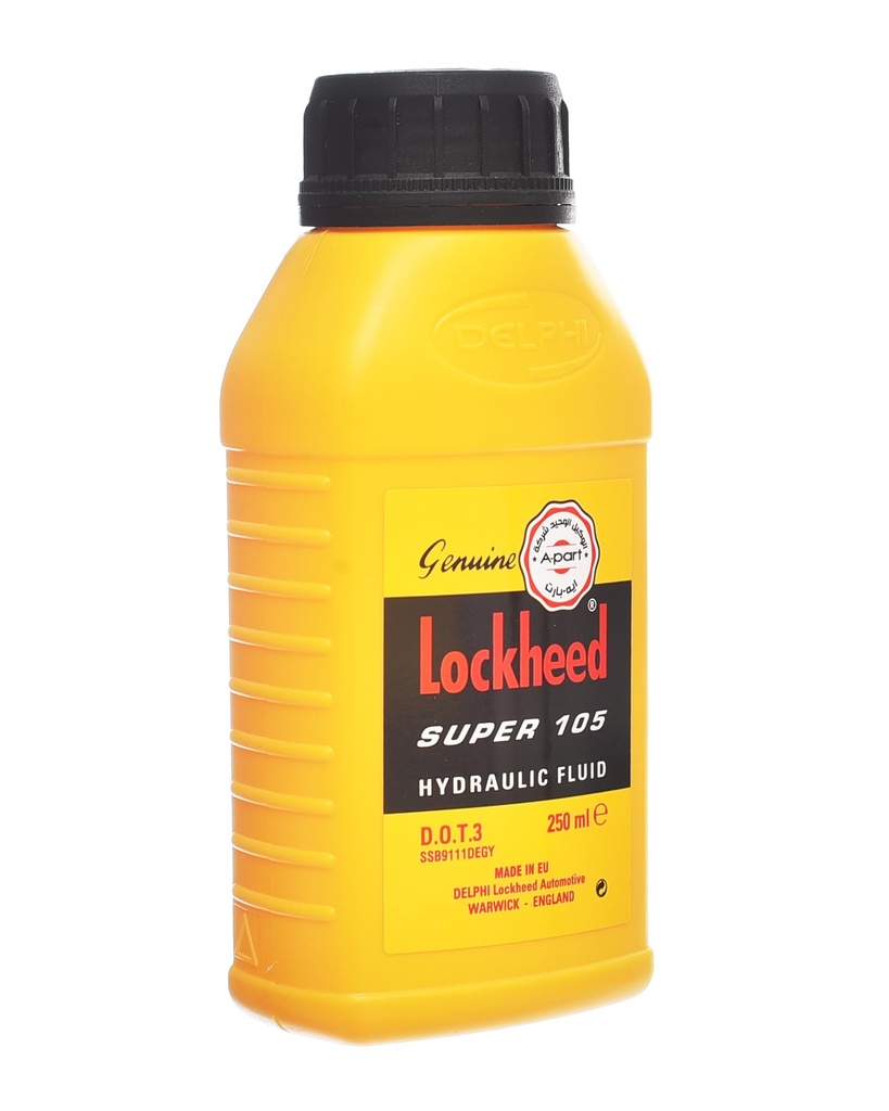 [O283] Brake Fluid Delphi Lockheed Dot 4  250 ml